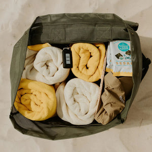 Beach Hauler Mesh Backpack | Pandanus