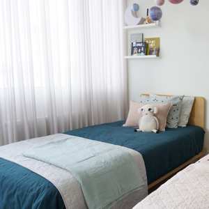 Duvet Cover Odette Ardoise Single by La Cerise Sur Le Gateau (la-cerise-sur-la-gateau-duvet-cover-odette-ardoise-140)