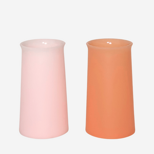 STEGG Silicone Highball Glasses | Peach+Petal by PORTER GREEN (stegg-unbreakable-silicone-highball-glasses-peach-peta)