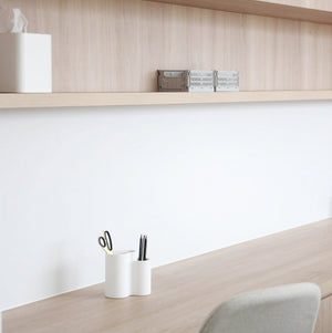 Store All Holder | White by DESIGNSTUFF (copy-of-all-cutlery-drainer-holder-white)