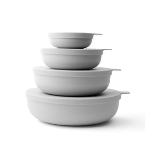 Nesting Bowl 4 Piece | Smoke by Styleware (nesting-bowl-4-piece-smoke)