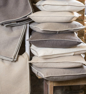 David Fussenegger Sylt Cushion 50x50 | Mud