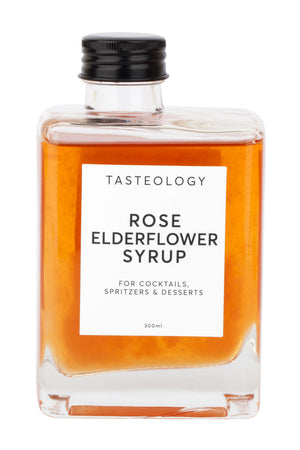 Rose & Elderflower Syrup by TASTEOLOGY (rose-elderflower-syrup)