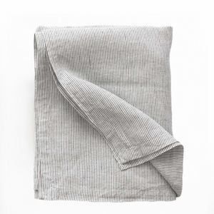 Linen Tablecloth 160x270 | Pinstripe by TELL ME MORE (tell-me-more-linen-tablecloth-160x270-pinstripe)
