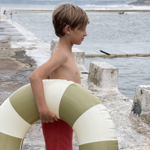 Sally Swim Ring | Terre Verde | 90 CM (6+years) by Petite Pommes (sally-swim-ring-french-rose-90-cm-6-years-copy)