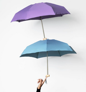 Micro Umbrella | Victor/Stone Blue by ANATOLE (micro-umbrella-victor-stone-blue)