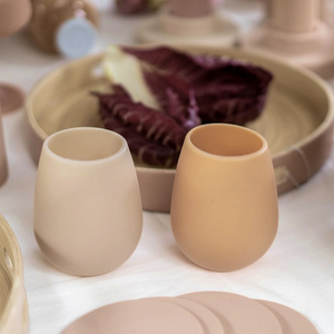 FEGG Silicone Tumblers | Wheat+Oat by PORTER GREEN (fegg-silicone-tumblers-wheat-oat)