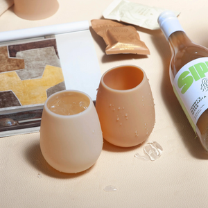 FEGG Silicone Tumblers | Wheat+Oat by PORTER GREEN (fegg-silicone-tumblers-wheat-oat)