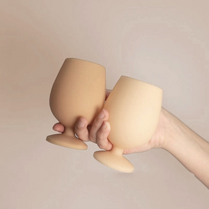 STEMM Silicone Glasses | Wheat+Oat by PORTER GREEN (stemm-silicone-glasses-wheat-oat)