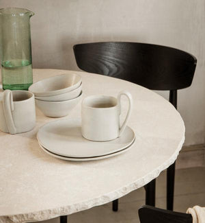 Flow Bowl Large | Off White Speckle by FERM LIVING (flow-bowl-large-off-white-speckle)