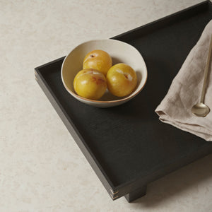 Flow Bowl M | off white speckle by FERM LIVING (flow-bowl-m-off-white-speckle)