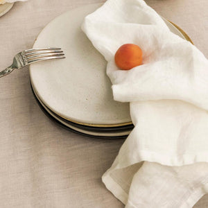 Flow Bowl Large | Off White Speckle by FERM LIVING (flow-bowl-large-off-white-speckle)