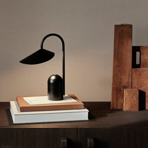 Arum Portable Lamp | Black by FERM LIVING (arum-portable-lamp-black)