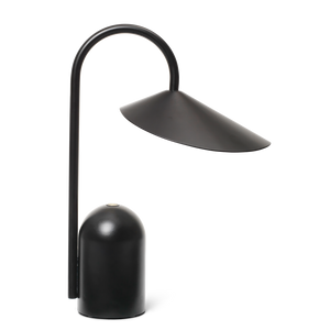 Arum Portable Lamp | Black by FERM LIVING (arum-portable-lamp-black)