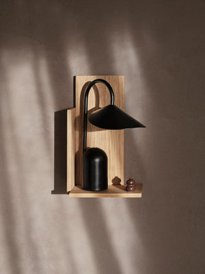 Arum Portable Lamp | Black by FERM LIVING (arum-portable-lamp-black)