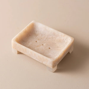 Flow Resin Structured Soap Dish | Shell by SAARDÉ (flow-resin-structured-soap-dish-shell)