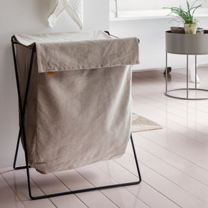 Herman Laundry Stand | Natural by FERM LIVING (herman-laundry-stand-black)