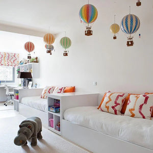 Model Hot Air Balloon M | Blue by AUTHENTIC MODELS (travels-light-true-red)