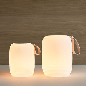 Villa Collection Speaker + LED Lamp | Small by VILLA COLLECTION (villa-collection-speaker-w-led-lamp-white-small)