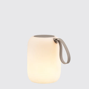 Villa Collection Speaker + LED Lamp | Small by VILLA COLLECTION (villa-collection-speaker-w-led-lamp-white-small)