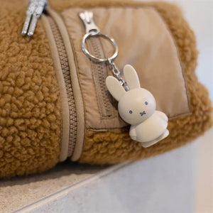 Miffy Key Ring 6.2cm | Sand Beige by ATELIER PIERRE (miffy-sand-key-ring-6-2-cm)