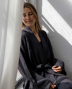 Santo Robe S/M | Charcoal by TELL ME MORE (tell-me-more-santo-robe-s-m-charcoal)