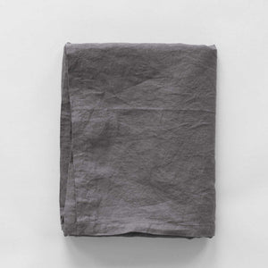Linen Tablecloth 160x270 | Dark Grey by TELL ME MORE (tell-me-more-linen-tablecloth-160x270-dark-grey)