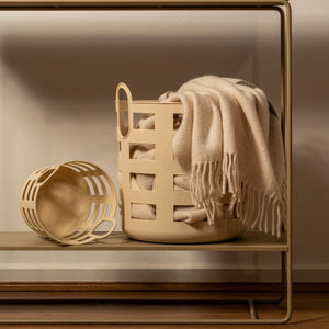 Storage and Laundry Basket L | Set 2 | Sand by DESIGNSTUFF (storage-and-laundry-basket-l-sand-set-2)