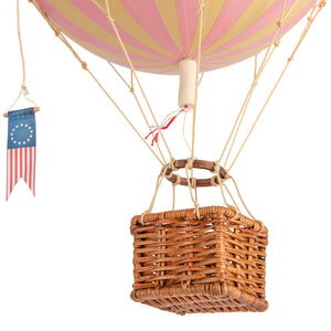 Model Hot Air Balloon M | Pink by AUTHENTIC MODELS (travels-light-ornamental-model-hot-air-balloon-pink)