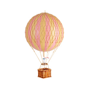 Model Hot Air Balloon M | Pink by AUTHENTIC MODELS (travels-light-ornamental-model-hot-air-balloon-pink)