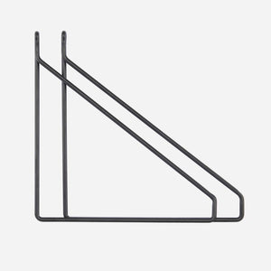 APART Brackets Set of 2 | Black by HOUSE DOCTOR (house-doctor-brackets-apart-black-cb0850)