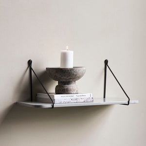 RIB Shelf 70cm | Grey by HOUSE DOCTOR (house-doctor-shelf-rib-grey-70cm)
