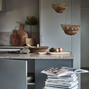 Elsa Cotton Napkin - Olive/Black by AFFARI OF SWEDEN (affari-of-sweden-elsa-napkin-olive-green-black)