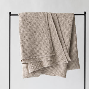 Miro Bedspread 180X260 | Sand Beige by TELL ME MORE (tell-me-more-miro-bedspread-180x260-sand-beige)