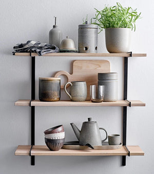 Kendra Serving Plate | Grey by BLOOMINGVILLE (bloomingville-kendra-serving-plate)