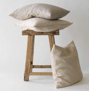 BRICK Cushion Cover 50X50 | Sand Beige by TELL ME MORE (tell-me-more-brick-cushion-cover-50x50-colours-sand-beige)