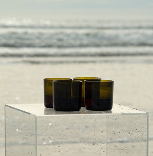 Ephemere Short Drink Set of 4 by Q DE BOUTEILLES (q-de-bouteille-short-drink-ephemere-collection-5037-4pk)