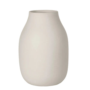 COLORA Vase L - Moonbeam by BLOMUS (blomus-colora-vase-moonbeam-large)