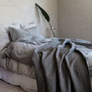 Cotton Pillowcase Set of 2 | Dove by TELL ME MORE (tell-me-more-cotton-pillowcase-set-of-2-dove)