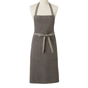 DOUDOU Apron w/pockets | Oxyde by CHARVET EDITIONS (charvet-editions-apron-doudou-oxyde)