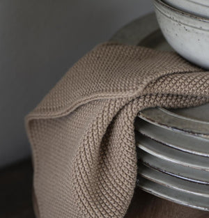 MYNTE Dish Cloth | Honey by IB LAURSEN (ib-laursen-dish-cloth-mynte-honey-knitted)
