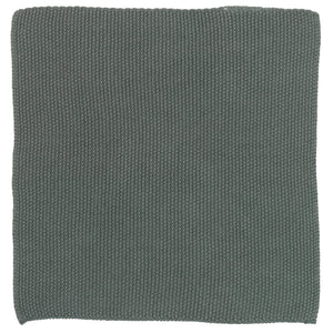 MYNTE Dish Cloth | Moss Green by IB LAURSEN (ib-laursen-dish-cloth-mynte-moss-greeen-knitted)