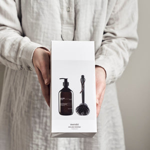 Dish Wash Essentials Gift Set - Herbal Nest by MERAKI (meraki-gift-box-herbal-nest-dish-wash-essentials)