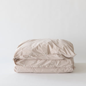 Cotton Duvet Cover 150X200 | Shell by TELL ME MORE (tell-me-more-duvet-cover-cotton-150x200-colour-shell)