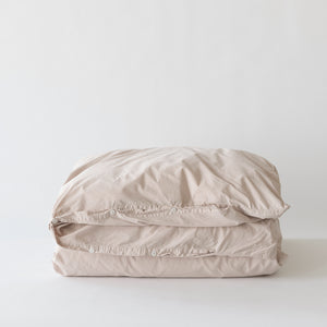 Cotton Duvet Cover 150X200 | Shell by TELL ME MORE (tell-me-more-duvet-cover-cotton-150x200-colour-shell)
