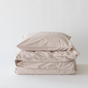 Cotton Duvet Cover 150X200 | Shell by TELL ME MORE (tell-me-more-duvet-cover-cotton-150x200-colour-shell)