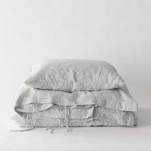 Linen Duvet Cover 150X200 | Pinstripe by TELL ME MORE (tell-me-more-duvet-cover-linen-150x200-colour-pinstripe)