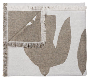 EARLY BIRD Throw | Olive by BRITA (brita-early-bird-throw-olive)