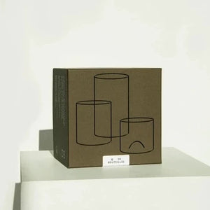 Ephemere Short Drink Set of 4 by Q DE BOUTEILLES (q-de-bouteille-short-drink-ephemere-collection-5037-4pk)