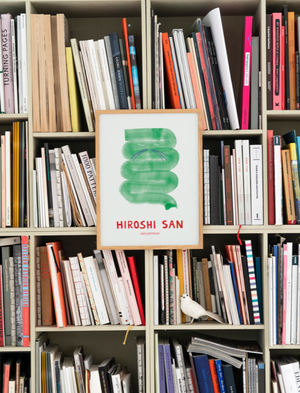 HIROSHI SAN Print by ATWTP/Mado by PAPER COLLECTIVE (paper-collective-hiroshi-san-print)